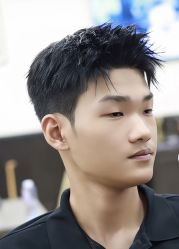 -海文先生国潮烫染男士理发馆