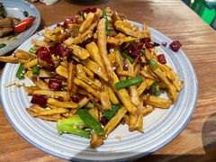 干煸藕丝-静一餐厅·湖北菜(前门创始店)