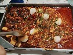荔枝香辣-鱼酷活鱼烤鱼(江宁金鹰店)
