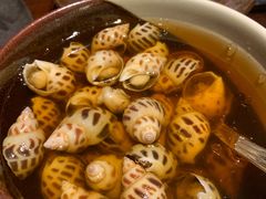 古越陈酿煮花螺-杭州西子湖四季酒店·金沙厅