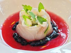 皇帝鱼刺身-Jean Georges