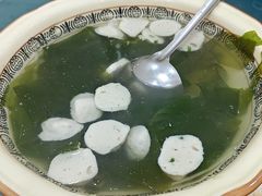 海带苗鱼丸汤-文仔海鲜馆