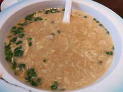 蛤蜊肉疙瘩汤-俏东方·海味水饺·青岛菜(崂山店)