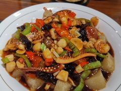 海鲜焖子-回香楼大连新派清真菜