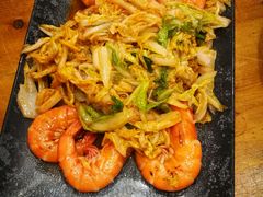 大白菜炒虾-老东镇啤酒屋海鲜加工·蒸汽海鲜·海鲜烧烤(台东店)