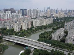 俯瞰梁溪河-梁溪河