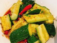 冷榨胡麻油调黄瓜-西贝(吴江路湟普汇店)