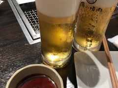 餐具摆设-俺的焼肉(銀座9丁目店)