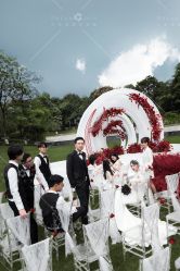 -三色锦婚礼定制