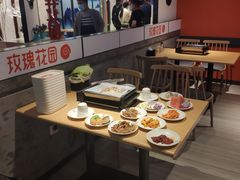 自助取餐区-玫瑰花园自助烤肉(顺义鑫海韵通店)