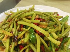 山芋杆炒肉丝-百味园土菜馆(迎宾东路店)