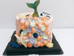 美人鱼定制蛋糕-美事客·面包·蛋糕·甜品(CBD店)