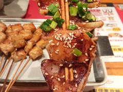 烤鲜鱿鱼-木屋烧烤(西城天桥店)