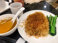 斗门靓虾籽捞银丝面-丽的面家(多宝路店)