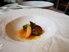 露杰鸭肝配脆柿片与桔子酱-福楼法餐厅FLO