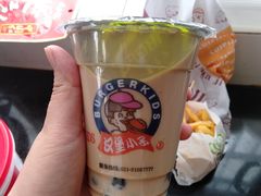 珍珠奶茶-汉堡小子(周巷店)