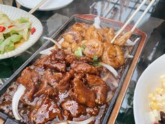 黑椒铁板牛柳虾仁-小巷餐厅(五大街店)