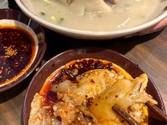 -竹笼蹄花蘸水菜