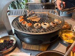 -草家酱蟹炭火烤肉店(珲春南路一店)