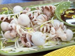 芥末白灼八爪鱼-贞姨美食·老字号海鲜大排档