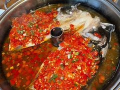 汽锅蒸鱼头-湖南文氏湘菜馆(顺河高架路店)