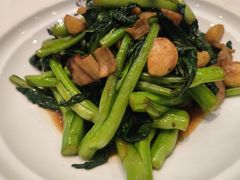 菜心炒肉-喜盈门.鱼鲜家味(金马店)