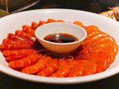 白灼草虾-达叔香味海鲜(海棠68环球美食街店)
