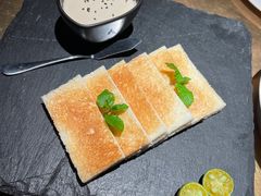鸭肝配面包-四季民福烤鸭店(西单华威约饭街店)
