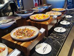 自助取餐区-济南凯宾斯基酒店-THE VIEW云景全日制餐厅