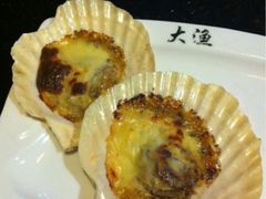 芝士扇贝-大渔铁板烧(花园道店)