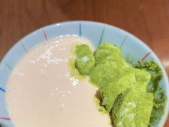 抹茶麻薯奶冰-李百蟹·江南蟹黄面·河景餐厅(夫子庙总店)