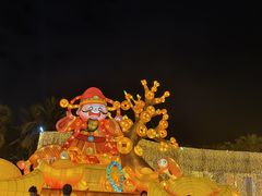 -欢乐海岸椰林沙滩-2025湾区超级灯会