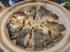 砂锅焗黄花鱼-1937青岛老味道·海肠捞饭·青岛菜(大鲍岛栈桥店)