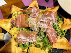 经典帕尔玛火腿意式披萨-沏点Trattoria意大利餐厅(新街口店)
