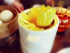 莲花清鸡汤(大份)-甄御•海鲜新青岛菜(麦岛店)