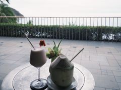 -日落吧·海景咖啡厅·餐酒吧·鸡尾酒·下午茶·乐队表演·浪漫夕阳·三亚文华东方酒店