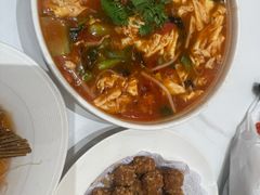 鸡蛋酸汤焦炸丸-梅利汴京烤鸭•开封豫菜地标店(东大街店)