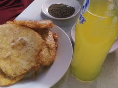 鸡蛋炸馒头片-大槐树烤肉馆