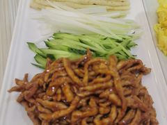 京酱肉丝包饼-台北楚楚园馅饼粥(虹桥南丰城店)