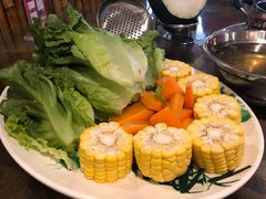 蔬菜拼盘-尚竹阁冬瓜盅·18年地标美食(平洲店)