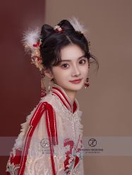 -桃子造型婚纱礼服(凤起广场店)