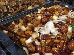 双拼口味宫保鸡丁烤鱼-锦尚阁烤鱼•天津菜(宣武门胡同店)