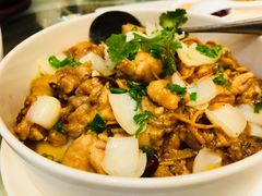 虫草花百合蒸清远鸡-翠清酒家(万丰路店)