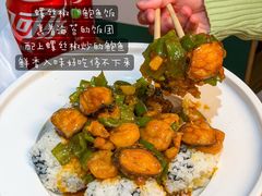 -东来菜馆•手抓海鲜家常菜•海鲜锅贴(鸽子窝店)