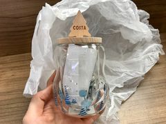 飞雪松林玻璃杯-COSTA COFFEE(西贸凯德晶品4层2店)