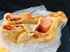 -正宗杂粮煎饼香软鸡蛋饼