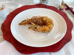 蒜香椒盐明虾-无锡苏宁银河国际酒店-悦府65中餐厅
