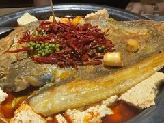 -探鱼·鲜青椒爽麻烤鱼(天一广场店)