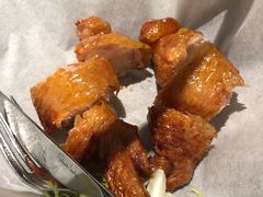 鲜虾胶酿脆皮鸡翅-港丽餐厅(杭大店)
