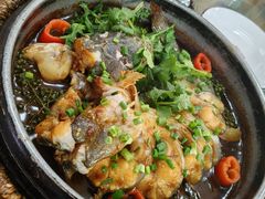 鲜花椒生焗钳鱼-一品烧农庄·佛山本地特色菜